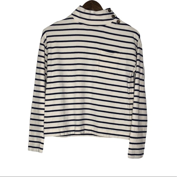 Vineyard Vines‎ Striped Mock Neck Pullover Size Small - Picture 1 of 8